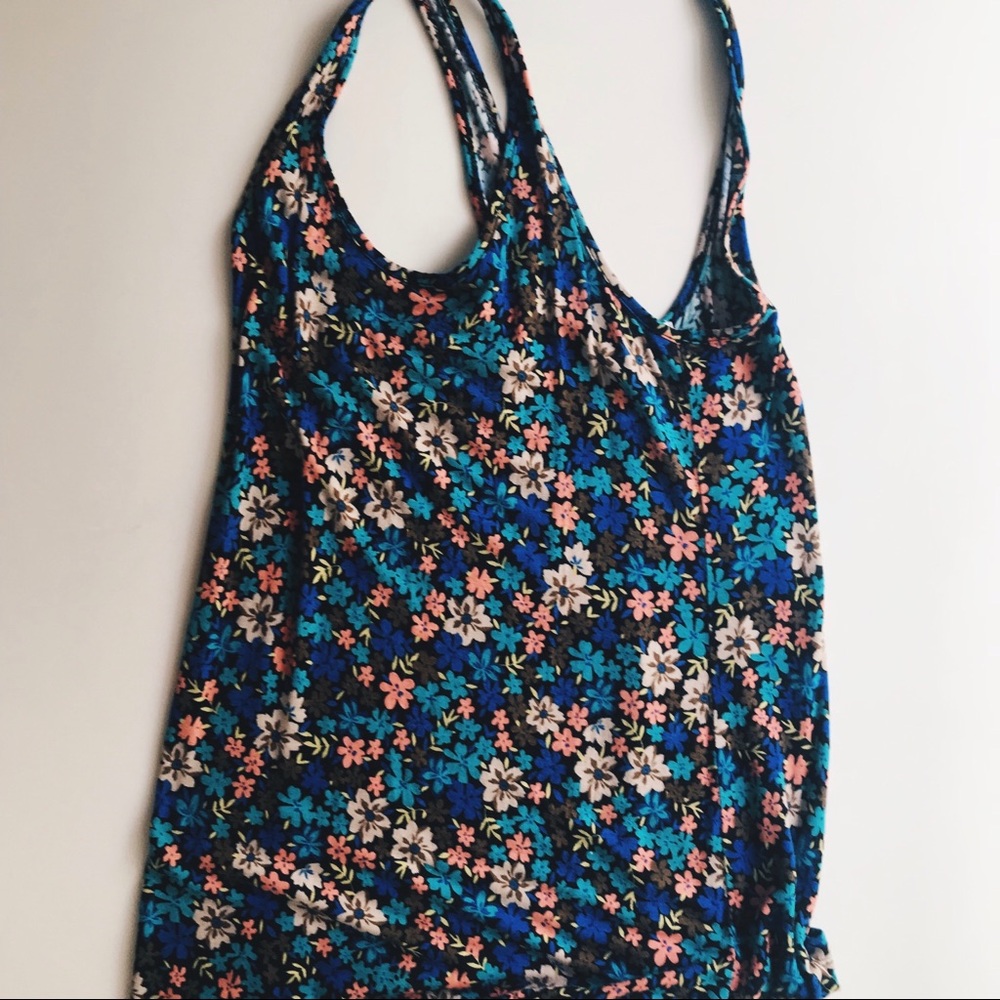 Floral tank top